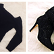 Satin skirt + off-the shoulder top + beaded booties = cocktail party